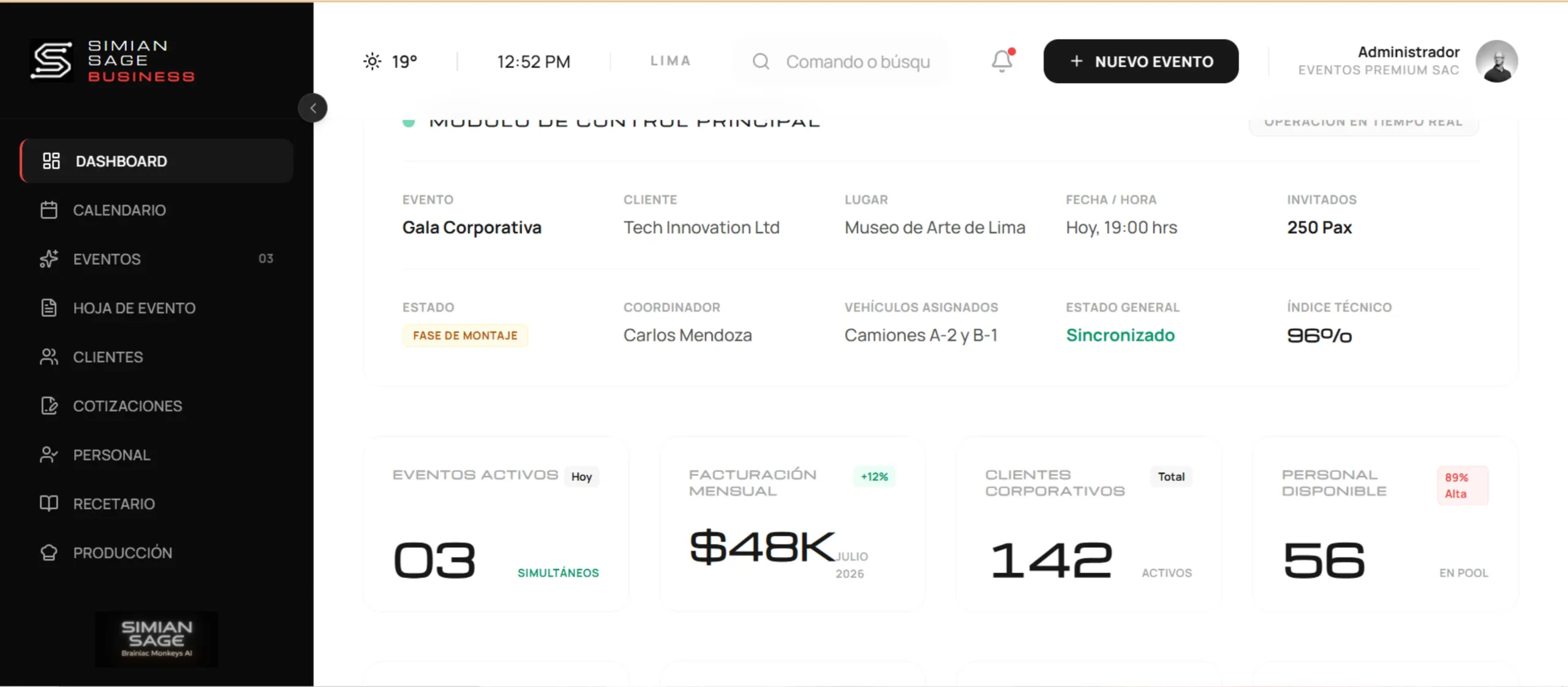 Captura de SaaS Empresarial